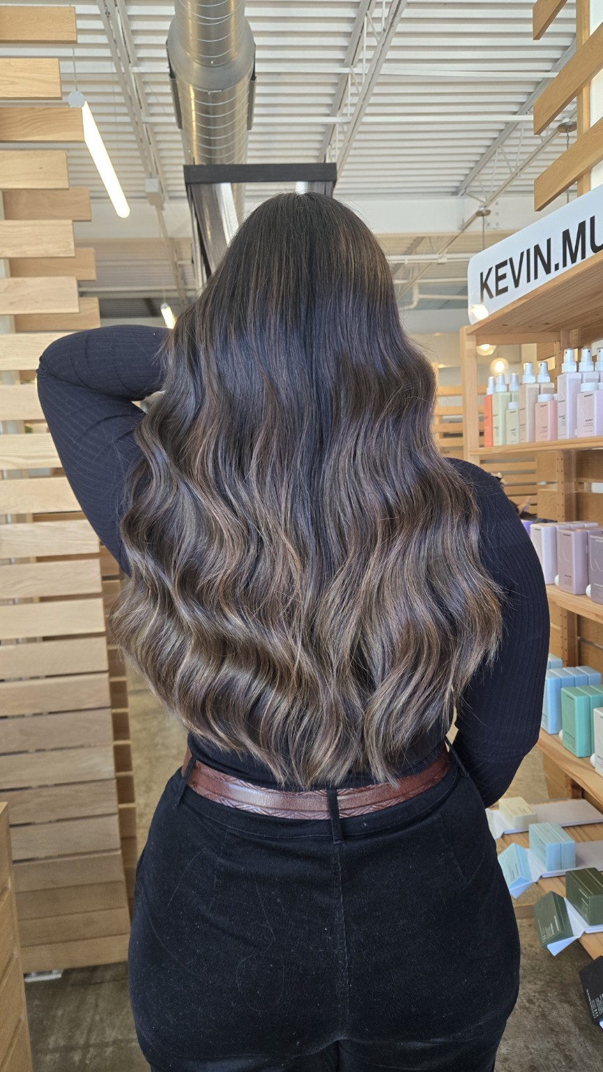 Dimensional brunette hair color by BLENDEDHUESATX in Austin, Texas