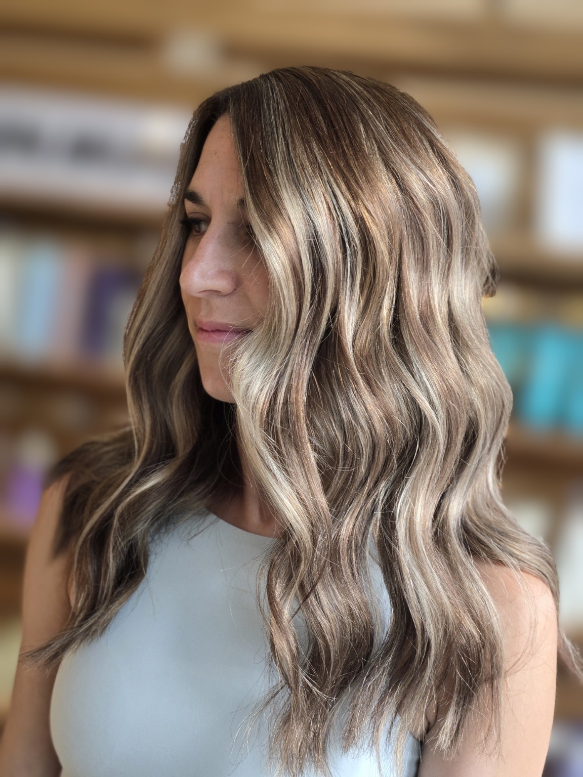 Bronde dimensional hair color by BLENDEDHUESATX in Austin, Texas