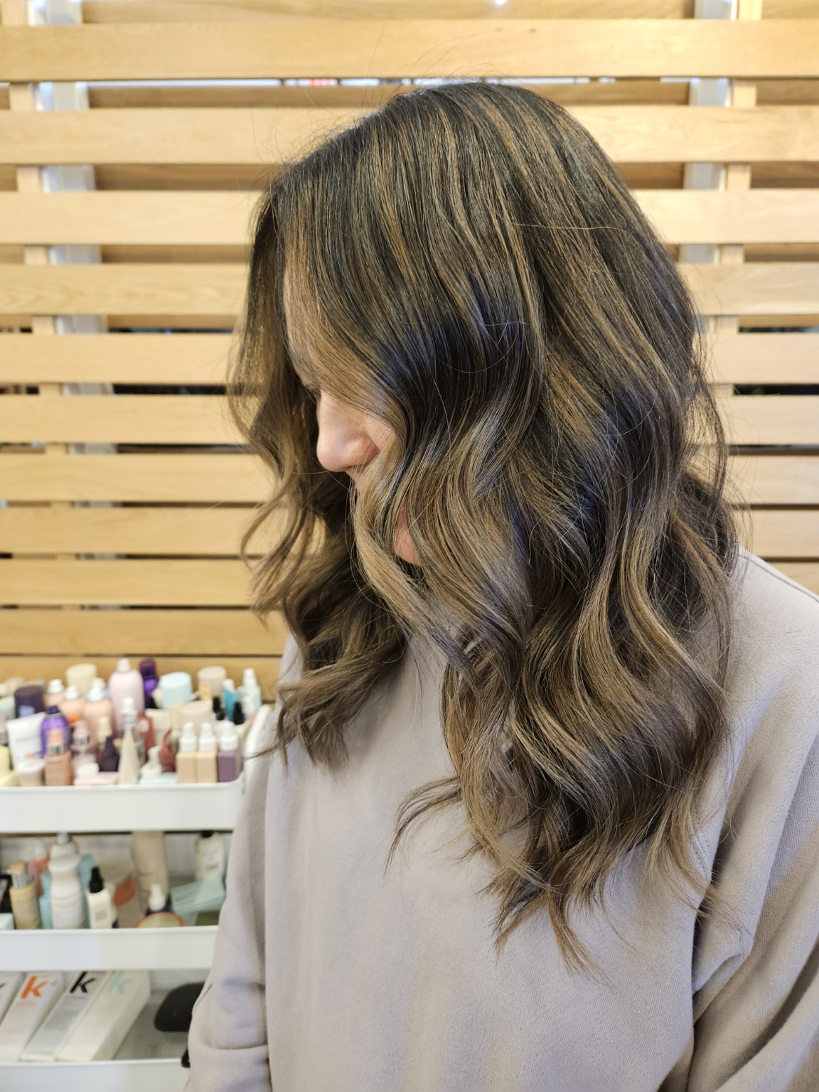 Bronde balayage waves by BLENDEDHUESATX in Austin, Texas